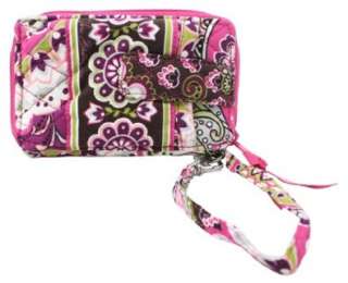  Vera Bradley Carry It All Wristlet in Very Berry Paisley 