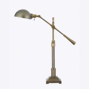  Quoizel table lamp vint brss   NEW Vintage Brass: Home 