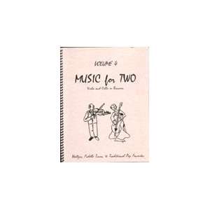  Music for Two, Volume 4 for Viola & Cello or Bassoon 