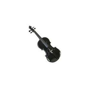   MA100BK 15 inch BLACK Viola with Case Musical Instruments