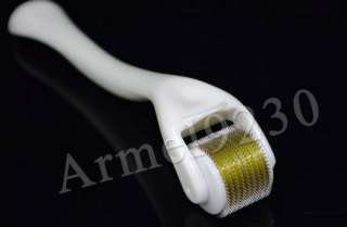 540 Titanium Micro Needle Derma Skin Meso Roller Acne Scar Stretch 