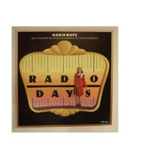  Radio Days Poster Woody Allen Motion Picture Soundtack 