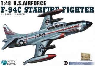 KITTY HAWK 1/48 F 94C Starfire Fighter #KH80101  