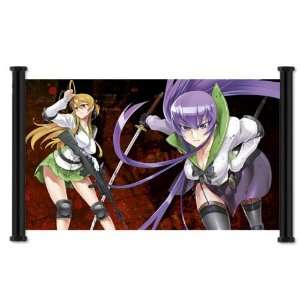  High School of the Dead Anime Fabric Wall Scroll Poster (26 