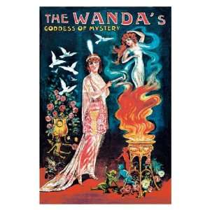  The Wandas Goddess of Mystery 28x42 Giclee on Canvas 