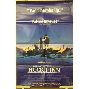  Movie Poster Walt Disney Huck Finn Elijah Wood 89 