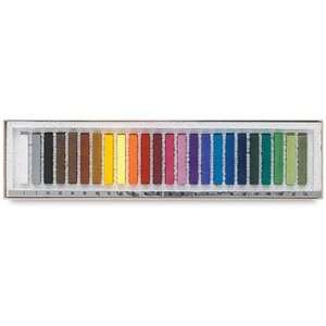  Holbein Artists Soft Pastels   Assorted, Set of 24: Arts 