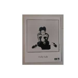 Holly Cole Press Kit With Photo