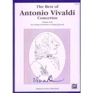  Vivaldi Antonio The Best Antonio Vivaldi Volume1 String 