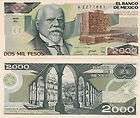 Mexico $ 2,000 Pesos Justo Mar 28, 1989 UNC A2271661.