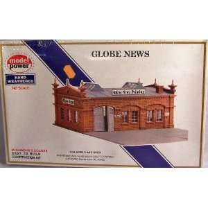    Globes News Building Kit HO Scale Model Power Toys & Games