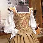 Renaissance Elizabethan Gown Dress Middle~Merchant Class SCA Clothing 