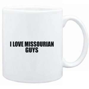 Mug White  I LOVE Missourian GUYS  Usa States Sports 