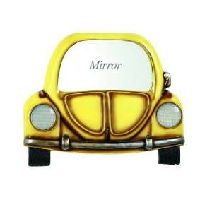  RAM Gameroom Yellow Car w/ Mirror Wall Art: Home & Kitchen