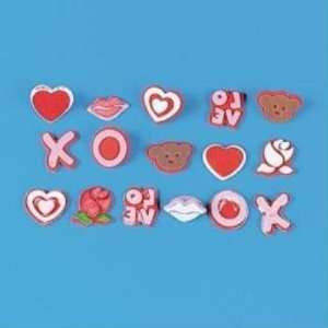  Foam Mini Valentine Craft Stamps Case Pack 14 Everything 