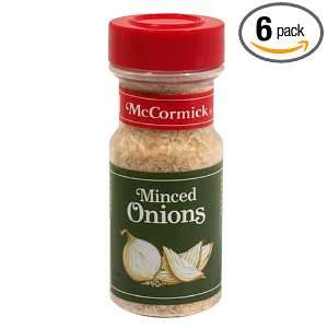 McCormick Minced Onions, 3.5 Ounce Jars Grocery & Gourmet Food