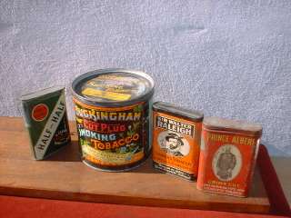 Old Tobacco Tins  