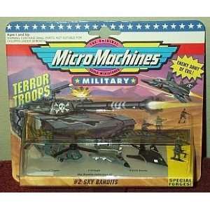  Micro Machines Military #2 Sky Bandits: Toys & Games