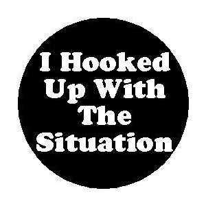  WITH THE SITUATION Pinback Button 1.25 Pin / Badge Mike JERSEY SHORE