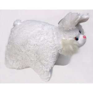  White Bunny, Plush Pillow and Toy Toys & Games