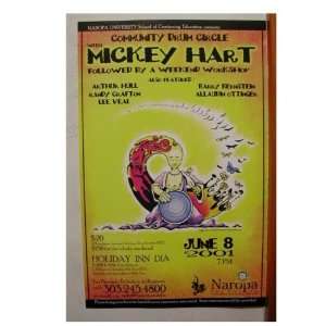 Mickey Hart of the Grateful Dead Handbill poster
