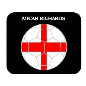 Micah Richards (England) Soccer Mouse Pad
