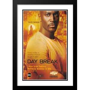  Day Break 20x26 Framed and Double Matted TV Poster   Style 