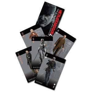  Metal Gear Solid 4 Guns of the Patriots Playing Card: Toys 