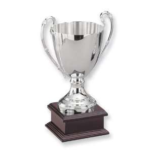  10.5 Silver plated Wood Base Trophy