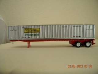 87 ho Scale Trailer J.B. Hunt Intermodal 53 Container  