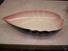 MAGNIFICENT LOS ANGELES POTTERY LEAF SHAPED BOWL
