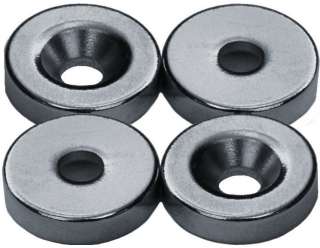 Neodymium Magnets 5/8 x 1/8 inch Countersink Ring  