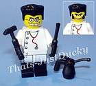 Lego minifig Studios Mad Scientist 1382 Scary Laboratory Male Figure 