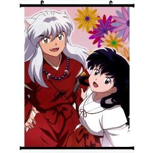  Inuyasha Anime Wall Scroll Poster (16*24) Support 
