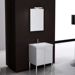  Iotti TR01 Unique Vanity Set with Mirror, Light, and Sink 