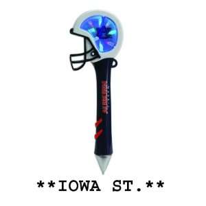  Pack of 6 NCAA Iowa St. Light Up Mirrored Helmet Pens 