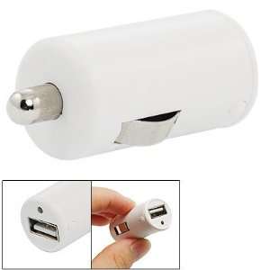   White Car Charger Power Supply Adapter for Apple iPad: Electronics