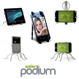  Spiderpodium Flexible Stand for Iphone/ipod/cell Phones 