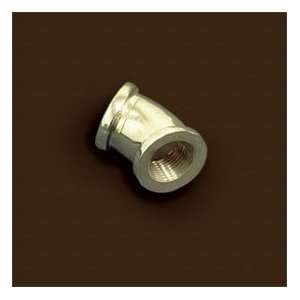 IPS Brass Pipe 45 Degree Elbow   Chrome:  Industrial 