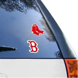  MLB Boston Red Sox 2 Pack 4 x 4 Die Cut Decals Sports 