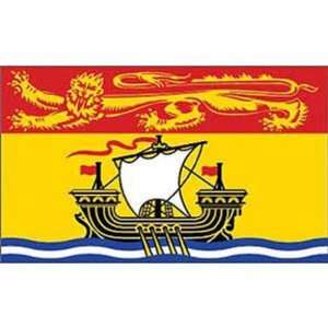  New Brunswick Canada Flag 3ft x 5ft Patio, Lawn & Garden