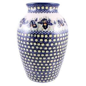  Signature Polish Pottery 10 Tall Vase: Kitchen & Dining