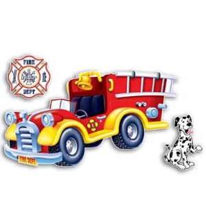  Fire Truck Small Wall Decal