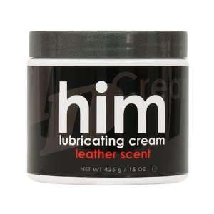   him lubricating cream leather scented   15 oz jar: Everything Else
