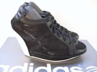 Adidas SLVR Clima Wedge High Heel Sneakers Shoes Jeremy Scott Womens 7 