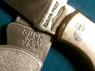 LOT OF 4 BUCK 525 PARKER USA AD LOCKBACK KNIFE KNIVES FOLDING POCKET 