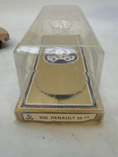 VINTAGE RENAULT 30 TS JET CAR NOREV #856 DIECAST METAL TOY FRANCE BOX 
