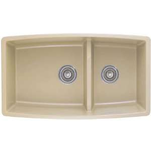  Blanco Granite Undermount Double Bowl Kitchen Sink 441314 