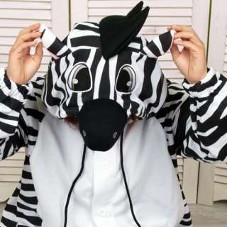 SWEET HOLIC Kigurumi Animal Pajama Adult Costumes Zebra  