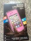 NEW Lifeproof iPhone 4/4S Case Pink & Gray New In Box Life proof Brand 